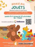 Bourse aux jouets, vêtements enfants et puériculture