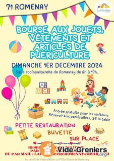 Photo de l'événement Bourse aux jouets, vêtements et articles de puériculture