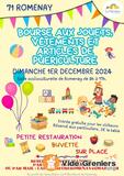 Photo Bourse aux jouets, vêtements et articles de puériculture à Romenay