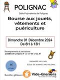 Bourse jouets vetements et puericulture