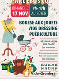 Bourse aux jouets, Vide dressing, puériculture