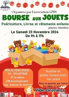 Photo de l'événement Bourse aux jouets_Puériculture_Livres_Vêtements