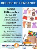 Photo BOURSE DE L'ENFANCE Jouets, vêtements enfants puéricultures. à Mallemort