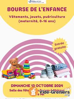 Photo de l'événement Bourse de l'enfance (vêtements, jeux, jouets, puériculture)