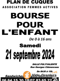 Photo de l'événement Bourse pour l'enfant