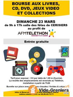 Photo de l'événement Bourse aux livres, CD, DVD, jeux vidéo et collections