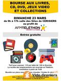 Photo Bourse aux livres, CD, DVD, jeux vidéo et collections à Cerisiers