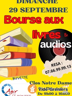 Photo de l'événement Bourse aux livres et audios