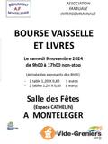 Bourse aux livres et à la vaisselle