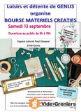 Bourse Matériels Créatifs