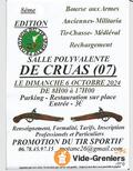 Photo bourse militaria à Cruas