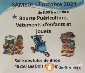 Photo de l'événement Bourse puériculture, jouets et vêtements enfants