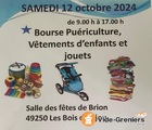 Photo Bourse puériculture, jouets et vêtements enfants à Les Bois d'Anjou