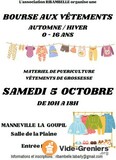 Bourse aux vêtements Automne-Hiver (0-16 ans)