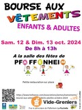 Bourse aux vêtements enfants et adultes