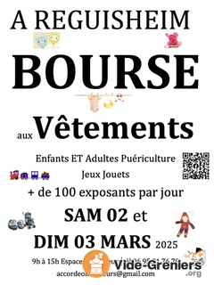 Photo de l'événement Bourse aux vetements enfants et adultes, puericulture jeux