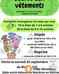 Bourse aux vêtements enfants-puériculture