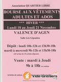 Photo Bourse aux vêtements HIVER adultes et ados à Valence