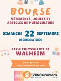 Photo Bourse aux vêtements, jouets et articles de puériculture à Walheim