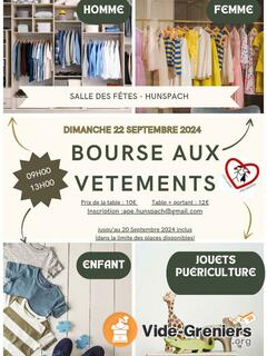 Photo de l'événement Bourse aux vêtements, jouets, puériculture