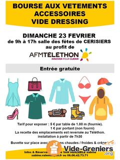 Photo de l'événement Bourse aux vêtements - vide dressing au profit du Téléthon