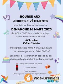 Photo de l'événement Bourses aux jouets vetements enfants