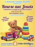 Photo Bourses aux jouets vêtements et matériel puériculture à Clary