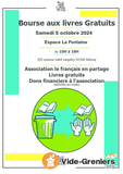 Bourses aux livres gratuits