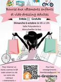 Bourses aux vêtements enfants et vide-dressing adulte