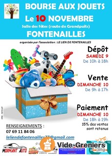 Photo de l'événement Bouse aux jouets du Lien de Fontenailles