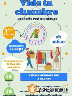 Photo de l'événement Braderie petite enfance 'Vide ta chambre' Olemps