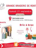 Photo Braderie de rentrée du Secours populaire à Bordeaux