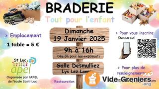 Photo de l'événement Braderie 'TOUT POUR L'ENFANT' organisée par l'APEL Saint Luc