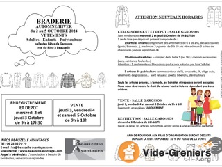 Photo de l'événement Braderie Vêtements et Puériculture d’hivers