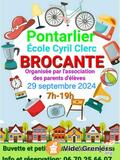 Brocante APE école Cyril Clerc Pontarlier