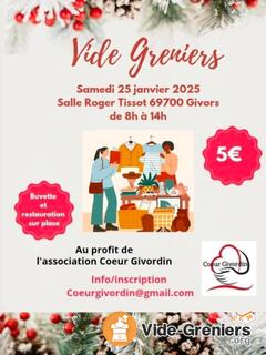 Photo de l'événement Brocante au profit de l association Coeur Givordin