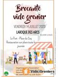 Brocante du 14 juillet de Laroque des Arcs