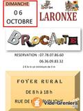 Brocante du foyer rural de laronxe