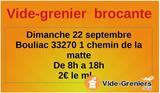 brocante ET vide-grenier