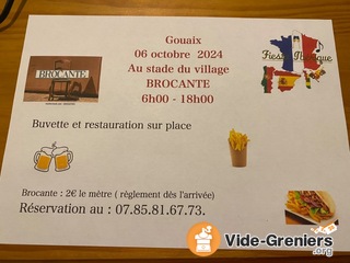 Photo de l'événement Brocante à Gouaix le 06 octobre 2024