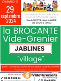 Brocante de jablines - village