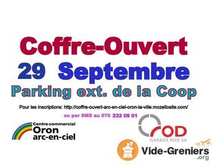 Photo de l'événement Coffre-Ouvert Parking Coop Oron-La-Ville