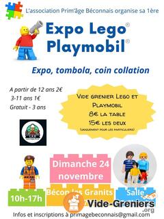 Photo de l'événement Expo et vide-grenier Lego et Playmobil