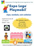 Photo Expo et vide-grenier Lego et Playmobil à Bécon-les-Granits