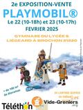 Photo exposition vente playmobil à Brochon