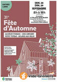 Fête d'Automne, vide-greniers, animations, manèges...