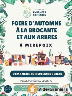 Photo de l'événement Foire d'automne à la brocante et aux arbres