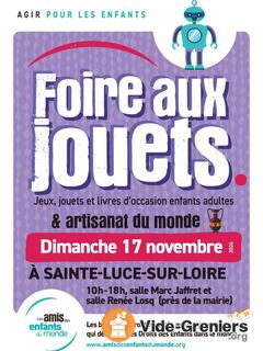 Photo de l'événement Foire aux jeux, jouets, livres... vente solidaire