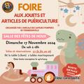 Foire aux jouets et articles de Puériculture