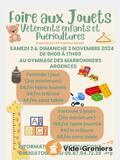 Foire aux jouets, vêtements enfants et articles de puericult